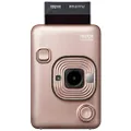 Fujifilm Instax Mini Liplay Instant Camera, Blush Gold