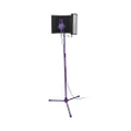 On-Stage ASMS4730 Isolation Shield (Background Noise and Reflection Barrier for Microphones, Portable Absorption and Diffusion, 5/8”-27 Threaded Mic-Stand Mount, Adjustable Height and Distance)