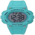 Armitron Sport Women's Digital Chronograph Resin Strap Watch, 45/7086, Teal, 45/7086TEL