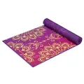 Gaiam Yoga Mat Premium Print Reversible Extra Thick Non Slip Exercise & Fitness Mat for All Types of Pilates & Floor Workouts, Royal Bouquet, 68"L x 24"W x 6mm Thick