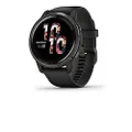 Garmin Venu 2 Smartwatch with AMOLED Touchscreen, 40/45mm, Black/Black