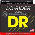 DR Strings Lo-Rider - Stainless Steel Hex Core 5 String Bass 45-130
