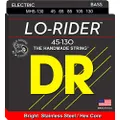 DR Strings Lo-Rider - Stainless Steel Hex Core 5 String Bass 45-130