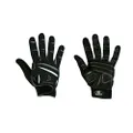 The Official Glove of Marshawn Lynch - Bionic Gloves Beast Mode Men's Full Finger Fitness/Lifting Gloves w/ Natural Fit Technology, Black (PAIR), Large