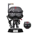 Funko POP POP! and Pin Star Wars: Bad Batch - Crosshair (Kamino) Across the Galaxay, Amazon Exclusive,Multicolor,3.75 inches,55495