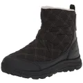 KEEN Women's Terradora 2 Wintry Waterproof Pull-on Snow Boot, Black/Black, 10