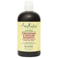 SheaMoisture Strengthen and Restore Shampoo for Damaged Hair 100% Pure Jamaican Black Castor Oil Cleanse and Nourish 13 oz