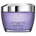 Olay Regenerist Night Recovery Cream Face Moisturizer, Fragrance Free, 1.7 oz