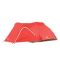 Coleman Hooligan Backpacking Tent, Red, 4-Person