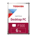 TOSHIBA P300 (Box Version) SATA, 5400 RPM, 128MB Buffer, 3.5" Form Factor Laptop PC Internal Hard Drive, 6TB, HDWD260AZSTA - Local Unit,silver