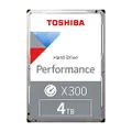 TOSHIBA X300 (Box Version) SATA, 7200rpm, 128MB Buffer, 3.5" Form Factor PC Desktop Internal Hard Drive, 4TB, HDWE140AZSTA - Local Unit,silver