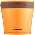 Zojirushi SW-GD36-DP Stainless Steel Vacuum Insulated Food Jar, Bento Box, Heat Retention, Cold Retention, Wide Mouth, 12.2 fl oz (360 ml), Pumpkin