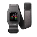 Twelve South ActionSleeve for Apple Watch 44mm | Armband to free your wrist for use during Yoga, Cross-fit, Boxing, Cycling (grey)