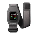 Twelve South ActionSleeve for Apple Watch 44mm | Armband to free your wrist for use during Yoga, Cross-fit, Boxing, Cycling (grey)