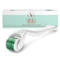 Sdara Skincare Derma Roller for Face, Beard, Hair - 0.25 mm 540 Titanium Microneedling Roller Skincare for Men and Women