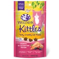 Wellness Kittles Crunchy Natural Grain Free Cat Treats, Salmon & Cranberry, 2-Ounce Bag