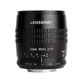 Lensbaby Velvet 85 Canon EF/Portrait and Macro Lens/Ideal for Velvety Bokeh Effects and Creative Blurred/Focal Length 85 mm, Aperture Macro Magnification with 24 cm Close Focus Limit/Canon