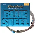 Dean Markley Blue Steel Cryogenic Activated Acoustic Strings, 11-52, 2034, Light