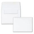 Quality Park A2 Invitation Envelopes with Gummed Closure, 4-3/8" x 5-3/4", 24 lb White Wove, Quarter Fold Sized Envelopes Ideal for Invitations, Photos, Wedding Announcements, RSVPs and Greeting Cards, 100 per Box (36217)