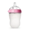 Comotomo Natural Feel Baby Bottle, Pink, 8oz