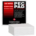 Photographic Solutions PecPad Photowipes for Photographic Emulsions, 100 Sheets 4x4"