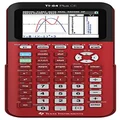 Texas Instruments TI-84 Plus CE - Graphing Calculator, Radical Red color