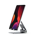 Satechi R1 Multi-Angle Foldable Tablet Stand - Compatible with iPad Pro M2/ M1, iPad Air M1, iPad Mini, iPhones 15/14/13/12 and more (Space Gray)