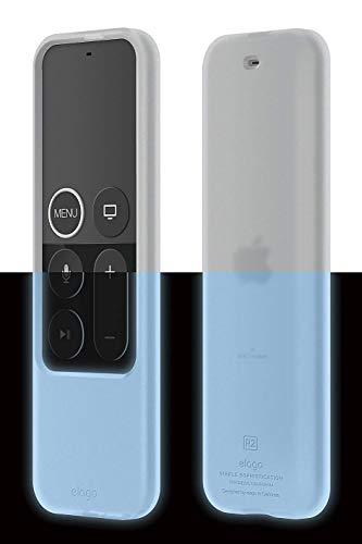 elago R2 Intelli Case [Nightglow Blue] - [Anti-Slip] [Slim Fit] [Durable] [Shock Absorption] [Full Access] [Compatibility]- for Apple TV Siri Remote 4th and 5th Generation