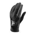 Mizuno Female ThermaGrip Women's ThermaGrip Glove Gloves-Pair, Black, Medium