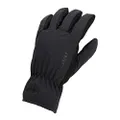 SEALSKINZ Men's Waterproof All Weather Lightweight Glove, Black, Small
