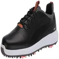Puma Golf Men's Ignite Pwradapt Leather 2.0 Golf Shoe, Puma Black, 9 M US