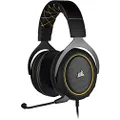 Corsair CS-CA-9011214-AP HS60 Pro Gaming Headset, Yellow