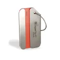 Dynotag® Web Enabled Brushed Stainless Steel Smart Luggage ID Tag+ Steel Loop w. DynoIQ™ & Lifetime Recovery Service