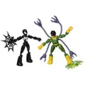 Marvel Spider-Man Bend and Flex Black Suit Spider-Man Vs. Doc Ock Figure Toy 6 inch,Multicolor,5.08 x 30.48 x 22.86 cm