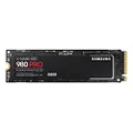 Samsung 980 PRO 500 GB PCIe 4.0 (bis zu 6.900 MB/s) NVMe M.2 (2280) Internes Solid State Drive (SSD) (MZ-V8P500BW)