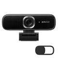 Anker PowerConf C300 Smart Full HD, AI-Powered Framing & Autofocus, 1080p Webcam with Noise-Cancelling Microphones, Adjustable FoV, HDR, 60 FPS, Low-Light Correction, Zoom Certified