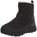 KEEN Women's Terradora 2 Wintry Waterproof Pull-on Snow Boot, Black/Black, 11
