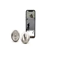 Level Lock, Keyless Entry, Smartphone Access, Bluetooth Enabled, Works with Ring and Apple HomeKit - Satin Nickel