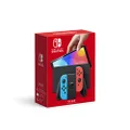 Nintendo Switch OLED Console with Joycon, color Neon Blue/Neon Red