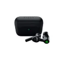 New Razer Hammerhead True Wireless (2nd Gen) Bluetooth Gaming Earbuds: Chroma RGB Lighting -60ms Low-Latency- Active Noise Cancellation - Dual Environmental Noise Cancelling Microphones- Classic Black