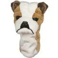 Daphne's Bulldog Headcovers, Brown-White