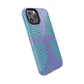 Speck iPhone 11 Pro Case - Drop Protection, Extra Grip Made of Rubber with Dual Layer Protection & Durability - Wisteria Purple, Mykonos Blue CandyShell Grip, Wisteria Purple/Mykonos Blue