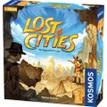 Thames & Kosmos Lost Cities Card Game - with 6th Expedition | Two-Sided Board for Classic or New Edition | by Reiner Knizia | A Kosmos Game,Multicolor,THA691821