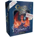 Quests of Yore: Barley's Edition | Role Playing Board Game Featured in Disney Pixar Onward Film | Officially Licensed Pixar Game | Featuring RPG Elements with Quest Master & D4, D6, D8, and D12 Dice