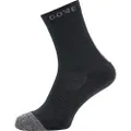 GORE WEAR M Unisex Thermo Socks, Size: 6-7.5, Color: Black/Gray