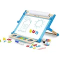 Melissa & Doug 12790 Double-Sided Magnetic Tabletop Art Easel - Dry-Erase Board and Chalkboard