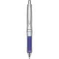 PILOT Dr. Grip Center of Gravity Refillable & Retractable Ballpoint Pen, Medium Point, Navy Grip, Black Ink, Single Pen (36181)