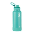 Takeya 51028 Actives Insulated Stainless Water Bottle with Insulated Spout Lid, 32oz, Teal
