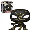 POP Marvel: Spider-Man: No Way Home - Spider-Man in Black and Gold Suit, 3.75 inches, (56827)