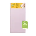 Safety 1st Heavenly Dreams Pink Crib & Toddler Bed Mattress for Baby & Toddler, Water Resistant, Lightweight, Hypoallergenic, Green Guard Gold Certified